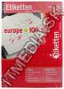 Olcsó Europe 100 self-adhesive labels A4 (10*)105x57mm (22) (IT5707)