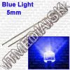 Olcsó Led Lamp Diode Water Clear Blue Light 5mm !info (IT7933)