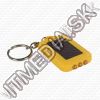 Olcsó Solar keychain *3 LED flashlight* *Yellow* (IT9876)