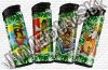 Olcsó Cigarette Lighter Ganja with Face *MIX* (IT5865)