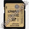 Olcsó Kingston SD-XC card 128GB UHS-I U1 GOLD Class10 (SDA10) (IT11460)