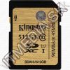 Olcsó Kingston SD-XC card 512GB UHS-I U1 GOLD Class10 (SDA10) (IT11462)