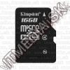 Olcsó Kingston microSD-HC kártya 16GB Class4 adapter nélkül! (IT11556)