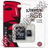 Olcsó Kingston microSD-HC card 8GB UHS-I U1 Class10 + adapter (45/10 MBps) (IT8188)