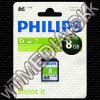 Olcsó Philips Secure Digital (SD-HC) card, 8GB info! Class10 (IT7526)