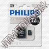 Olcsó Philips microSD-HC Secure Digital card 32GB +ADAPTER INFO! (IT8333)