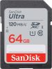 Olcsó Sandisk SD-XC kártya 64GB UHS-I U1 *Ultra* Class10 120MB/s (IT14702)