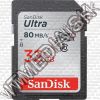 Olcsó Sandisk SD-HC kártya 32GB UHS-I U1 *Ultra* Class10 80MB/s (IT11630)