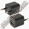 Olcsó Mini iPhone 230V USB charger *Cube* *Black* INFO! (IT9123)