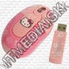 Olcsó Hello Kitty *wireless* USB optical travel mouse (IT5761)
