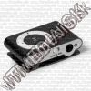 Olcsó Metal mini MP3 Player *microSD* *Black* *BULK* (IT9629)