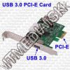 Olcsó PCI Express (x1) USB **3.0** Card 1+1 port (IT7891)