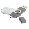 Olcsó Platinet USB pendrive 32GB BX-DEPO + microUSB (OTG) (43207) (13/3MBps) Grey (IT13209)