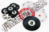 Olcsó Eight Ball 75 pcs Poker Set (IT5327)