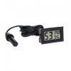 Olcsó Digital LCD Thermometer and Hygrometer with External probe Black (IT14165)