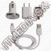 Olcsó Travel Charger for Apple iPhone-HTC-BlackBerry 4-in-1 Set INFO! (IT7987)