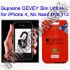 Olcsó Gevey I-Phone4 Unlocking Turbo SIM Card (Supreme) (IT8001)