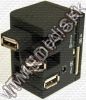 Olcsó IT Media USB 2.0 HUB tower, 3 port + Card reader (IT3558)