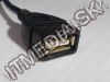 Olcsó USB OTG HOST Cable (USB-Af/microUSB-Bm) 15cm V1 !Info (IT8930)