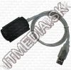 Olcsó IT Media USB 2.0 to 2xIDE + SATA converter *Only Cable* (IT9690)