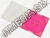 Olcsó CD Case, slim, MINI (8cm) **Red** (IT5619)