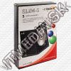 Olcsó DVD Case, SLIM 7 mm, black single *5-pack* (IT3442)