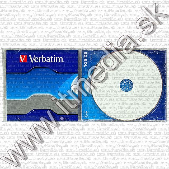 Image of Verbatim BluRay BD-R 6x (50GB) NormalJC Fullprint (43736) Taiwan (IT7390)