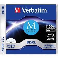 Image of Verbatim BluRay M-Disc BDXL BD-R 4x (100GB) NormalJC (43834) Japan (IT13474)