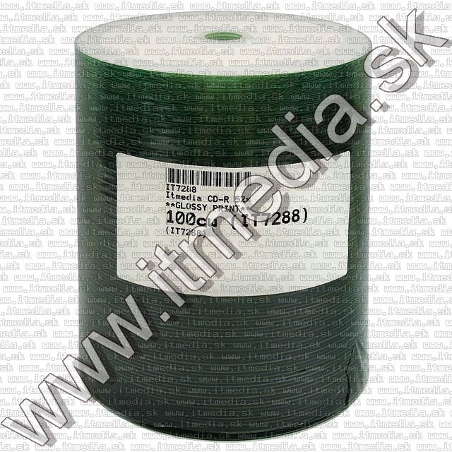 IT Media CD-R 52x **GLOSSY PRINT** 100cw INFO! (IT7288) Image of IT Media CD-R 52x **GLOSSY PRINT** 100cw INFO! (IT7288)
