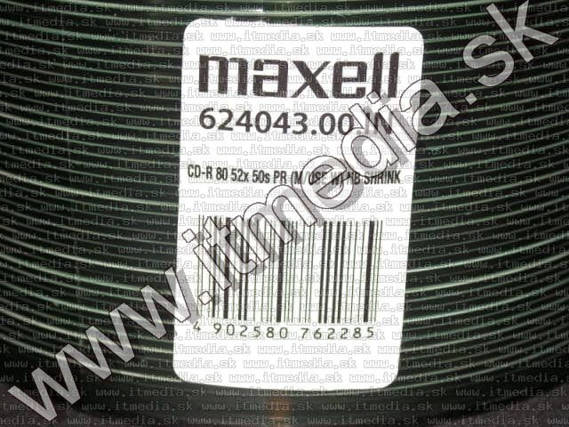 Maxell CD-R 52x **Fullprint** 50cw (IT10497) Image of Maxell CD-R 52x **Fullprint** 50cw (IT10497)