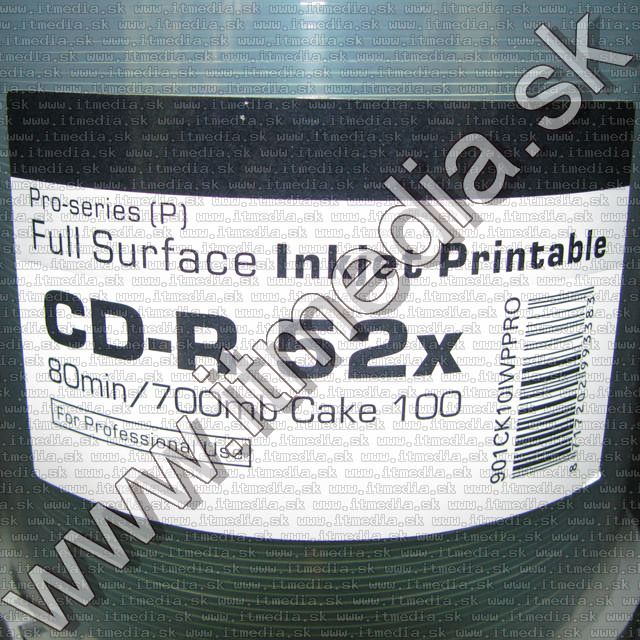 Image of Traxdata PRO CD-R 52x 100cake Fullprint RITEK *WS*(993383) (IT10495)