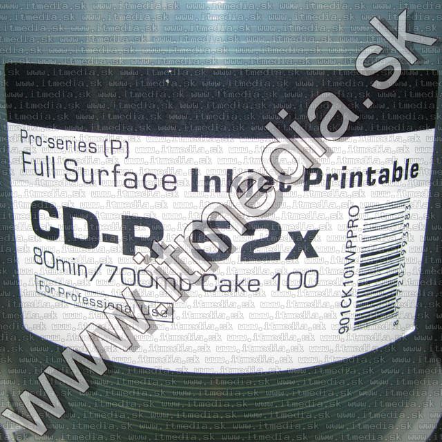 Traxdata PRO CD-R 52x 100cake Fullprint RITEK *WS*(993383) (IT10495) Image of Traxdata PRO CD-R 52x 100cake Fullprint RITEK *WS*(993383) (IT10495)