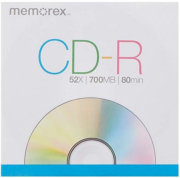 Image of Memorex CD-R 52x 10pack paper INFO! (IT3371)