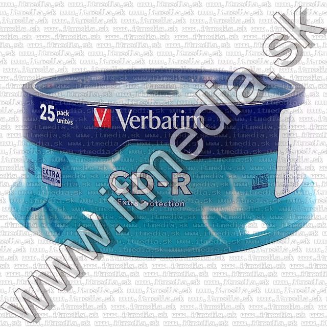 Image of Verbatim CD-R 52x 25cake Extra protection (43432) TW (IT4559)