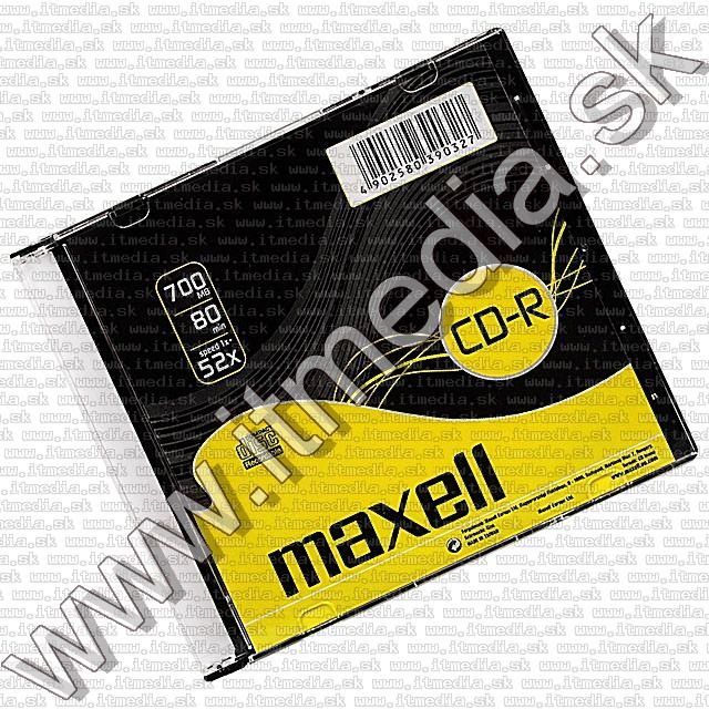 Image of Maxell CD-R 52x SlimJC (IT8878)