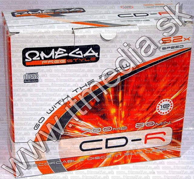 Image of Omega Freestyle CD-R 52x ----SlimJC---- (IT3793)