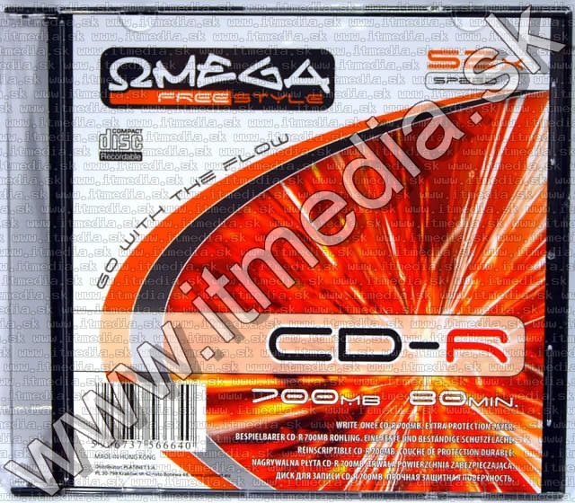 Image of Omega Freestyle CD-R 52x ----SlimJC---- (IT3793)