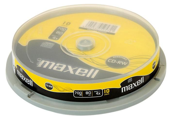 Image of Maxell CD-RW 4x 10cake (IT14807)
