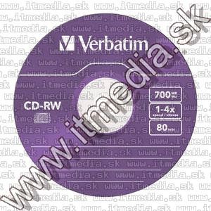 Image of Verbatim CD-RW 4x SlimJC COLOR (43133) (IT12959)