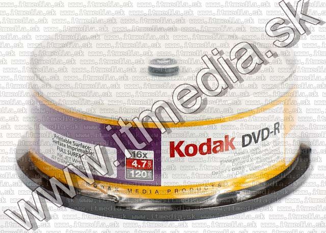 Image of Kodak DVD-R 16x 25cake *fullprint* (IT5115)