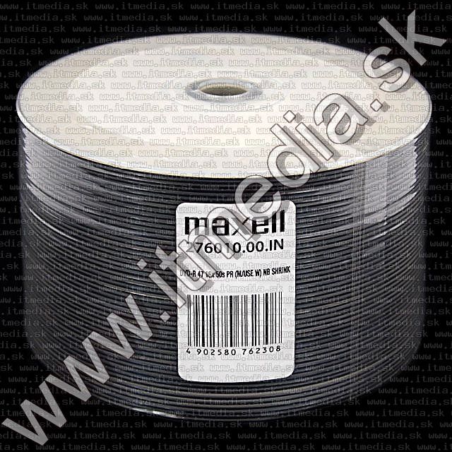 Image of Maxell DVD-R 16x 50cw *fullprint* NO-ID (IT9538)