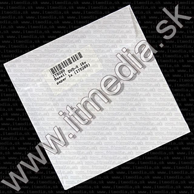 Maxell DVD-R 16x papírtokos (IT9289) Image of Maxell DVD-R 16x papírtokos (IT9289)