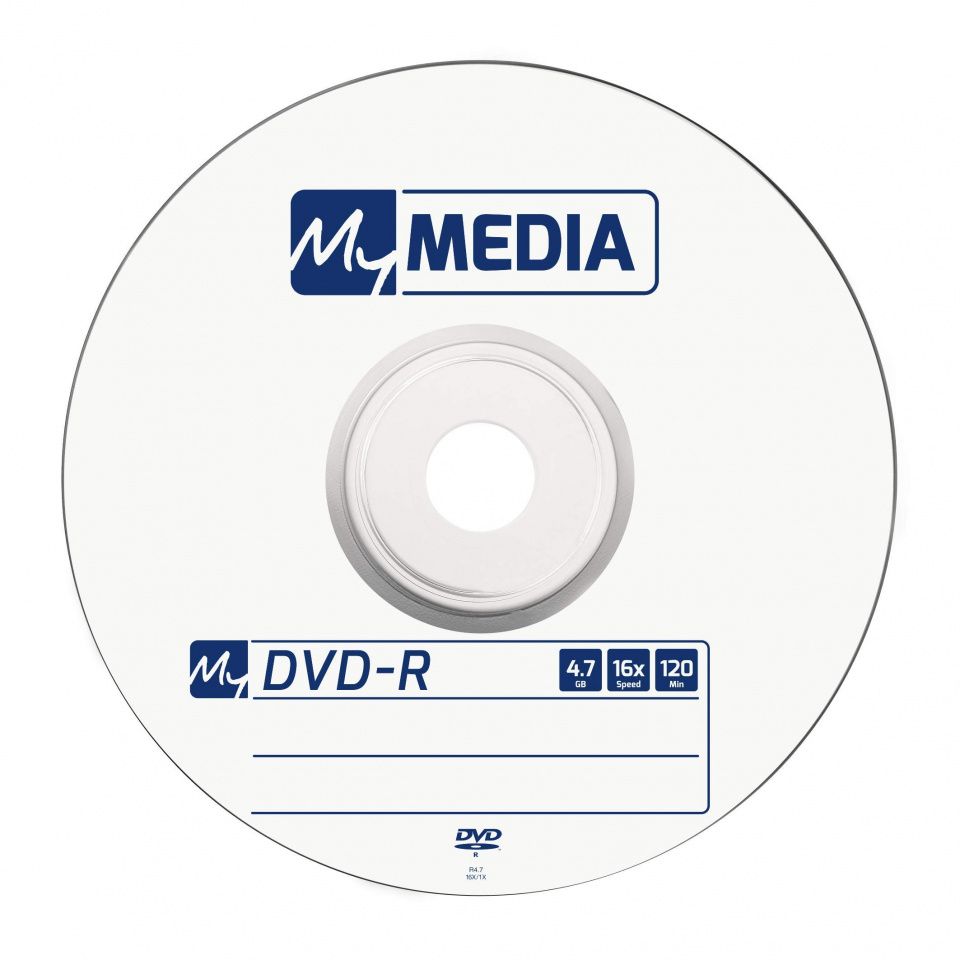 Image of MyMedia by Verbatim DVD-R 52x 10cw (69205) (IT14835)