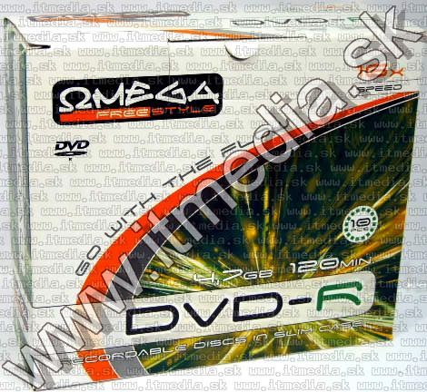 Image of Omega Freestyle DVD-R 16x SlimJC (IT3811)