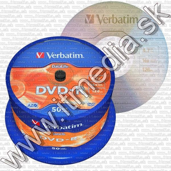 Image of Verbatim DVD-R 16x 50cake (43814) (IT13548)