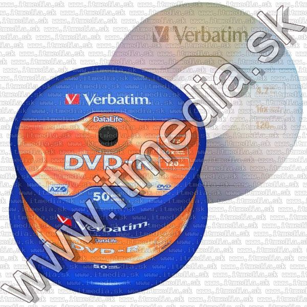 Verbatim DVD-R 16x 50cake (43814) (IT13548) Image of Verbatim DVD-R 16x 50cake (43814) (IT13548)