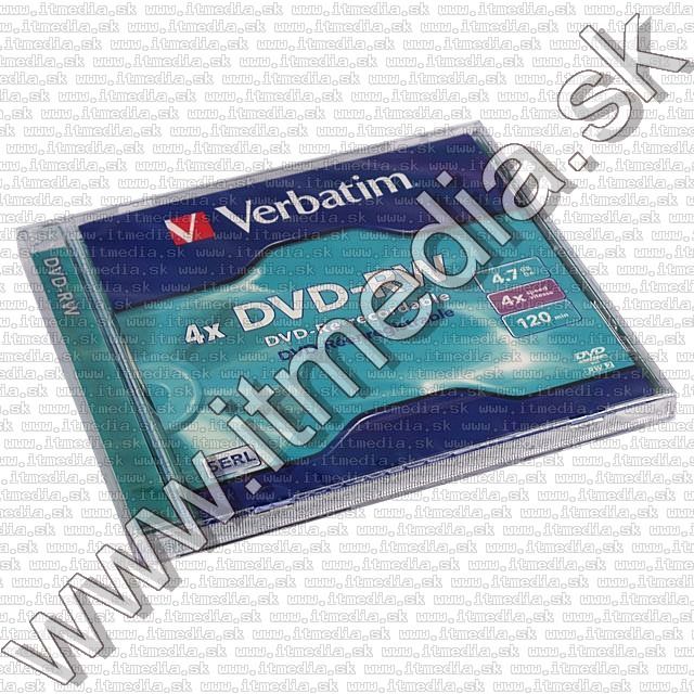Image of Verbatim DVD-RW 4x NormalJC 43285 (IT4547)