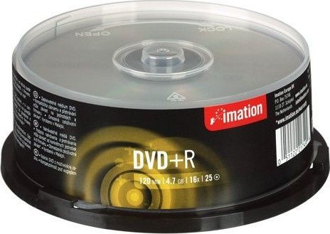 Image of Imation DVD+R 16x 25cake (IT6239)