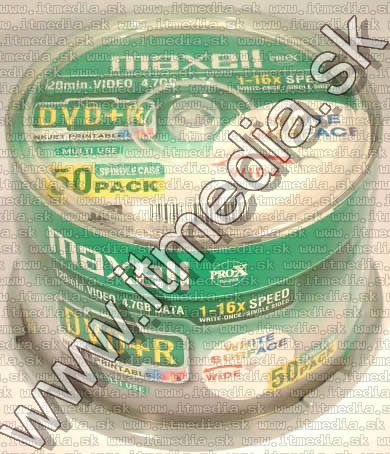 Image of Maxell DVD+R 16x 50cake **fullprint** (IT2652)