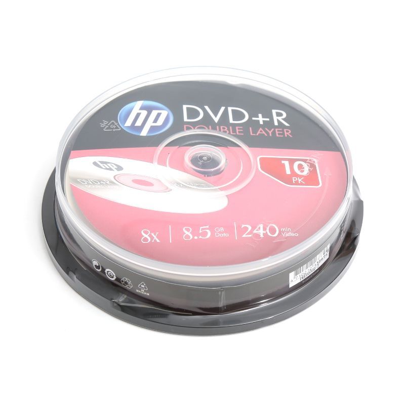HP DVD+R Double Layer 8x 10cake CMC (IT14516) Image of HP DVD+R Double Layer 8x 10cake CMC (IT14516)